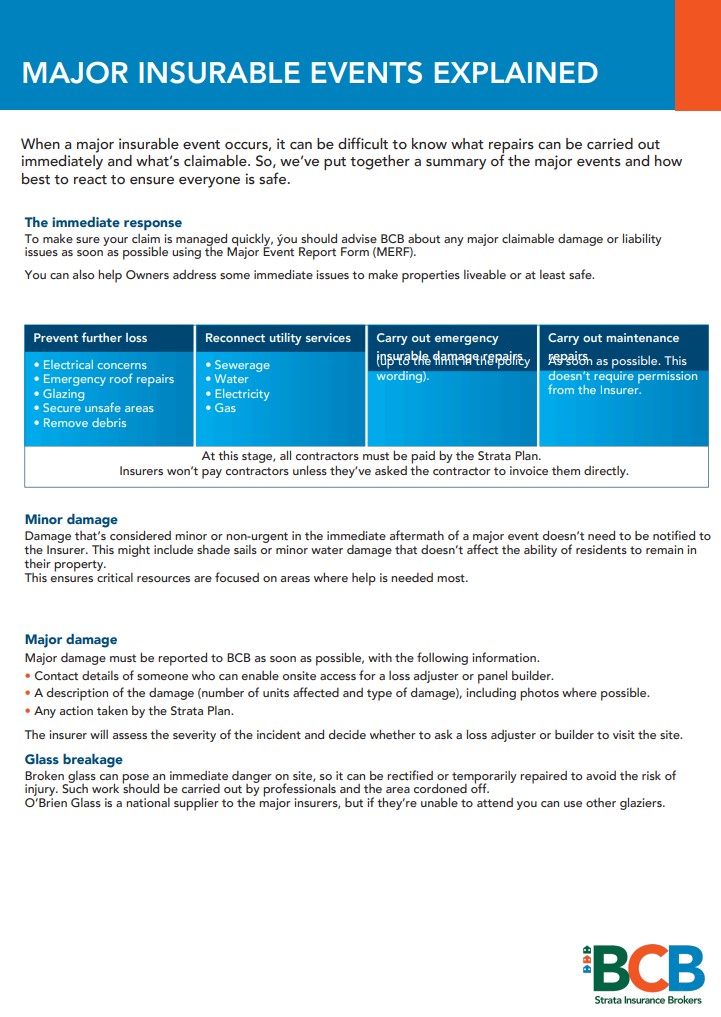 Major Insurable